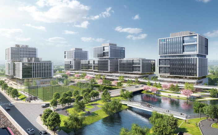 上海長三角綠洲智谷趙巷D區(qū)：產(chǎn)城融合，智慧新典范