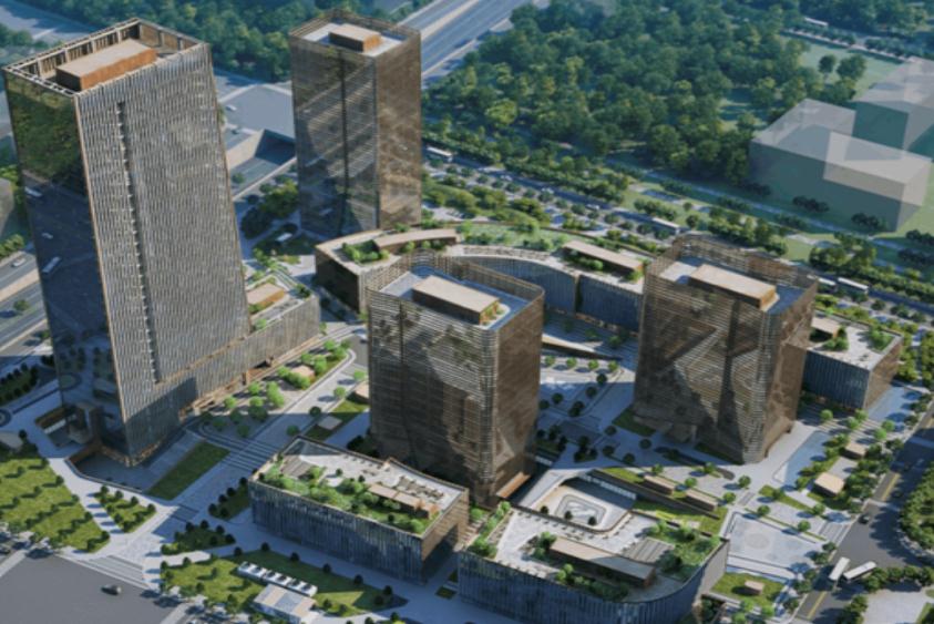 上海桃浦智創(chuàng)城·智創(chuàng)TOP（A區(qū)）：多維交通，通達國際商務版圖